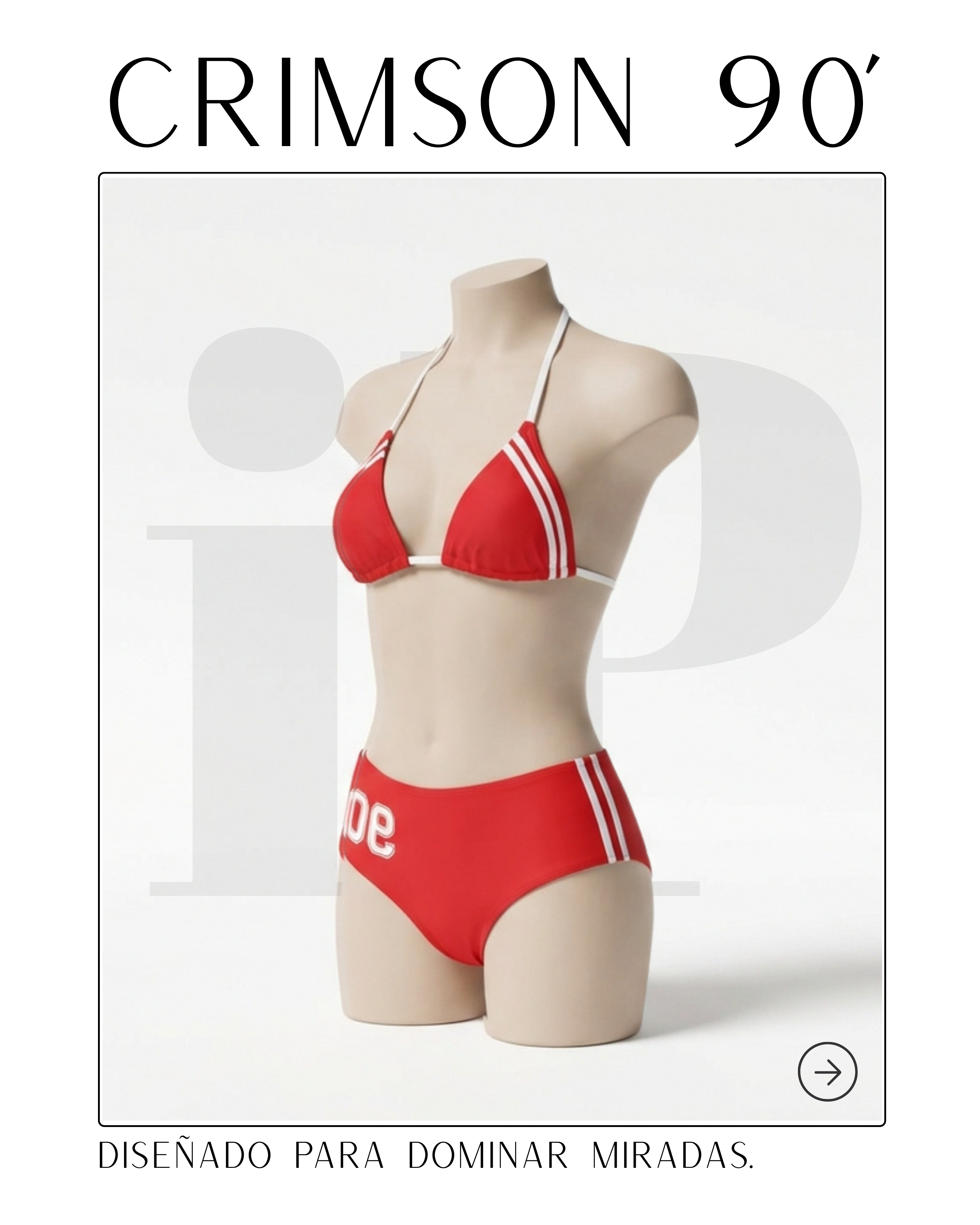 CRIMSON 90 – Conjunto deportivo de dos piezas