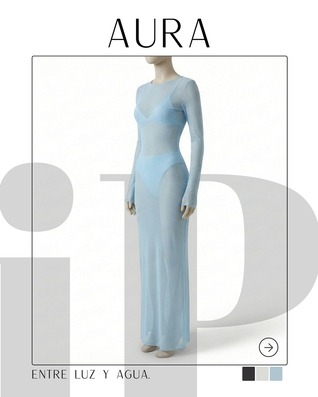 AURA – Vestido Body Ligero